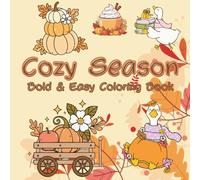 Cozy Season: Bold & Easy Coloring Book