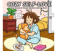 Cozy Self-Love: A Coloring Book Full of Cozy Scenes and Honest Quotes