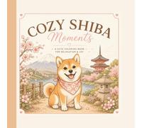 Cozy Shiba Moments: A Cute Coloring Book For Relaxation & Joy