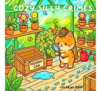 Cozy Silly Crimes Coloring Book