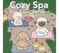 Cozy Spa: Simple & Cute Coloring Book
