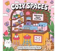 Cozy Spaces 2026: Escape into a World of Calm and Cuteness | Cozy Interiors and Fantasy Corners to Color, Dream, and Find Inner Peace 2025