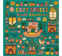 Cozy Spaces: A Bold and Easy Coloring Book: Simple Room Interior Scenes for Stress Relief and Relaxation, Large Print Home Aesthetic Designs for Adults, Seniors and Beginners