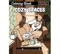 Cozy Spaces Coloring Book: Color the Beauty of Cozy Living Spaces