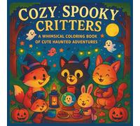 Cozy Spooky Critters: A Whimsical Coloring Book of Cute Haunted Adventures