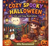 COZY SPOOKY HALLOWEEN: A Cozy and Cute Halloween Coloring Book for Adults, Teens, and Beginners: Relaxing Autumn Fairytales with Sweet Witches, Baby Monsters, and Friendly Ghosts