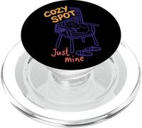 Cozy Spot Just Mine Cat Appassionato Design PopSockets PopGrip per MagSafe