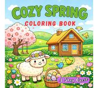 Cozy Spring Coloring Book
