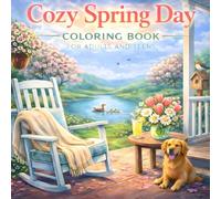 Cozy Spring Day Coloring Book: A Cozy and Relaxing Spring Coloring Book for Teens and Adults Featuring Cute Seasonal Scenes, Blooming Flowers, Rainy ... Sweet Treats, and Peaceful Everyday Escapes
