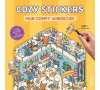 Cozy Stickers - Mijn comfy winkeltjes: 5 leuke 3D-scènes om te decor (Tascabile)