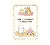 Cozy Stress Relief Coloring Book: Bold and Simple Designs Featuring Animals, Clothing, and Seasonal Pages