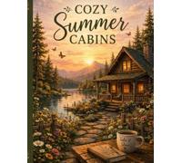 Cozy Summer Cabins Coloring Book: 30 Relaxing Nature & Cabin Scenes for Stress Relief, Mindfulness, and Creative Relaxation