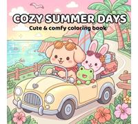 COZY SUMMER DAYS: cute & comfy coloring book