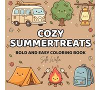 Cozy Summertreats: Cute & Cozy Summer Coloring Book