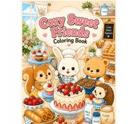 Cozy Sweet Friends Coloring Book