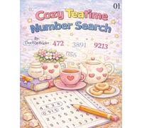 Cozy Teatime Number Search: Book 01