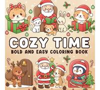 Cozy Time Coloring Book: for Adults and Teens Featuring Girls, Boys, and Pets , Relaxing Times