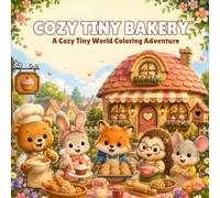 Cozy Tiny Bakery: A Cozy Tiny World Coloring Adventure