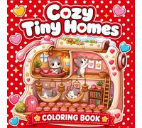 Cozy Tiny Homes: Bold and Easy Designs Featuring Adorable Miniature House Interiors, Whimsical Tiny Spaces, and Sweet Details for Relaxation and Stress Relief.
