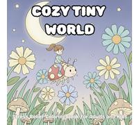 Cozy Tiny World: Stress Relief Coloring Book for Adults and Kids