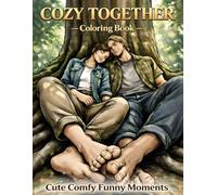 Cozy Together: Cute Comfy Coloring Book Featuring Funny Moments for Relaxation and Romance