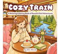 Cozy Train: A Relaxing Coloring Book of Peaceful Rail Adventures