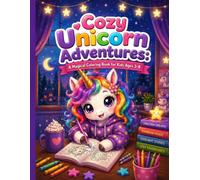 Cozy Unicorn Adventures: A Magical Coloring Book for Kids Ages 3-8