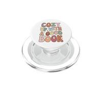 Cozy Up With A Good Book Reading Lover Bookworm Librarian PopSockets PopGrip per MagSafe