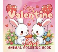 Cozy Valentine Love Animal Coloring Book: Relaxing and Unique Designs to Celebrate Love for Teens and Adults