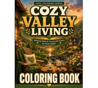 Cozy Valley Living Coloring Book: Relaxing Valley & Countryside Scenes for Stress Relief