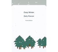 Cozy Winter Daily Planner: Forest Edition