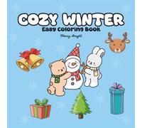 Cozy Winter: Easy Coloring Book