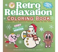 Cozy Winter Holidays Coloring Book for Adults: Single-Sided Marker Edition: 43 Single-Sided Winter Holiday Designs for Stress Relief - Christmas, ... Coloring Pages for Adults and Seniors