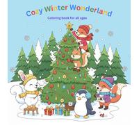 Cozy Winter Wonderland: A Kawaii Winter and New Year Coloring Adventure