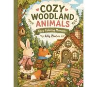 Cozy Woodland Animals: Cozy Coloring Moments