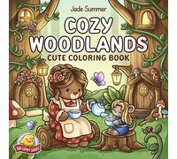 Cozy Woodlands: Cute Coloring Book