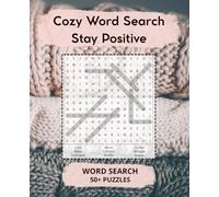 Cozy Word Search: Calm Word Search with Easy-to-Read Print | Relax, Mindful, Fun | 7.5 x 9.25 Inches, 110 Pages, 50+ Puzzles | A Great Gift for Vacations, Holidays, and Free Time