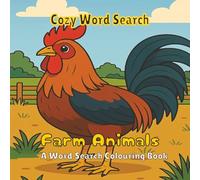Cozy Word Search: Farm Animals - A Word Search Colouring Book
