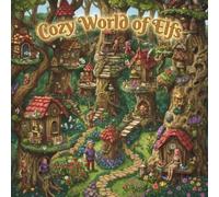 Cozy World Of Elfs: Little Tree Houses Coloring Book