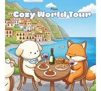 cozy world tour coloring book