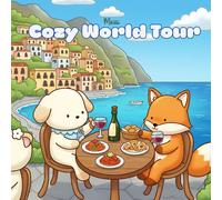 Cozy world tour mossi coloring book: Bold and easy coloring book
