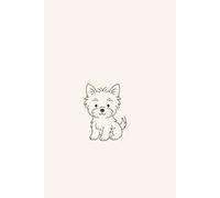 Cozy Yorkie Puppy Notebook: Cute Doodle-Style Dog Journal for Girls and Teens