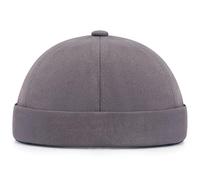 Cozyan Cotone Cappellino da Portuale Uomo Retro Docker-cap Berretto da Motociclista Cappello Senza Visiera Retro Cotone Docker Hat Senza Visiera Berretto da Portuale Uomo Donna Regolabile