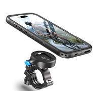 Cozycase Supporto Bici Moto Per iPhone 11 Pro Max Impermeabile - Metallo/Alluminio Porta Cellulare/Telefono/Navigatore Manubrio Mtb/Bicicletta Monopattino Elettrico Scooter Mountain Bike Waterproof