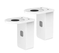 Cozycase Supporto per presa di corrente per Dot/Google Nest mini, supporto da parete (bianco, confezione da 2)
