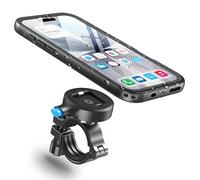 Cozycase Supporto Telefono Bici Moto Per iPhone 17 Impermeabile - Metallo/Alluminio Porta Cellulare Navigatore Manubrio Mtb Bicicletta Monopattino Elettrico Scooter Mountain Bike Waterproof