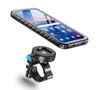 Cozycase Supporto Telefono Bici Moto Per Samsung Galaxy S25 Impermeabile - Porta Cellulare/Manubrio Mtb/Bicicletta Monopattino Elettrico Ebike Scooter Mountain Bike S 25 Waterproof