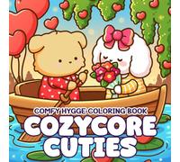 Cozycore Cuties Coloring Book: Cute Coloring Pages for Adults and Teens with Charming Characters and Soft Aesthetic Vibes for Relaxation