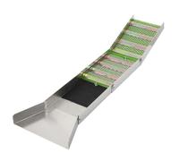 Cozyel Canaletta per Oro Portatile in Alluminio per la Prospezione d'oro, Kit Completo per la Ricerca dell'Oro con Design Pieghevole, Alta Efficienza e Resistente, Accessori per Fiumi e Ruscelli