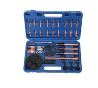 Cozyel Estrattore Cuscinetti a 3 Ganasce, Set Estrattori Cuscinetti Universale con Pompa Idraulica, Attrezzo per Rimozione Cuscinetti e Ingranaggi per Auto e Macchinari